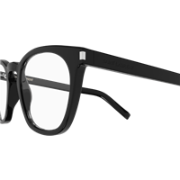 Napoli - Corso Giuseppe Garibaldi 197 - Montura de gafas Saint Laurent SL 28 OPT001 BLACK BLACK TRANSPARE50 - SL 28 OPT001 BLACK BLACK TRANSPARE50